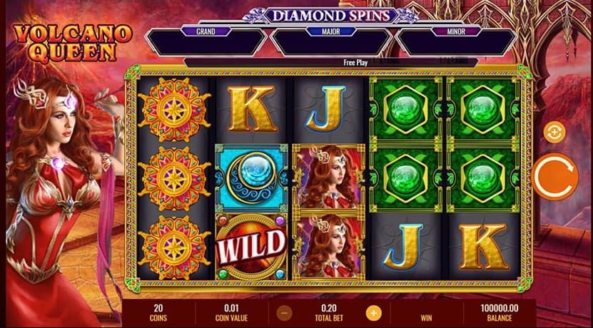 Volcano Queen Diamond Spins Slot ทาง เข า fun88 ล าส ด 1